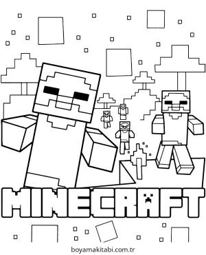 Zombi boyama sayfası – evde etkinlik, ücretsiz yazdır