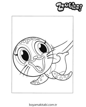 Zoobles boyama sayfası – yaratıcılığı geliştirir, keyifli zaman