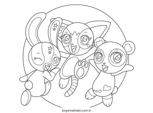 Zoobles boyama sayfası – eğitici aktivite, yaratıcılık