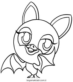 Zoobles boyama sayfası – renkli çizimler, okul öncesi