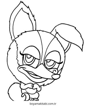 Zoobles boyama sayfası – keyifli zaman, renkli çizimler