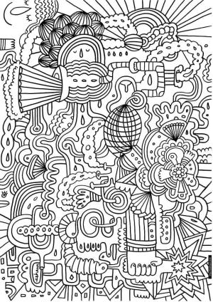 Zor boyama sayfası,  coloring page, Çok Zor, 