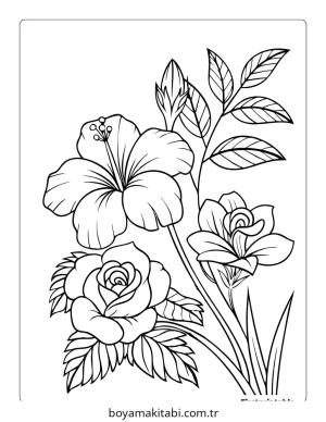 Zor boyama sayfası – okul öncesi, evde etkinlik