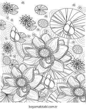 Zor boyama sayfası – yaratıcılığı geliştirir, keyifli zaman