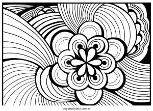 Zor boyama sayfası – ücretsiz yazdır, boyama etkinliği