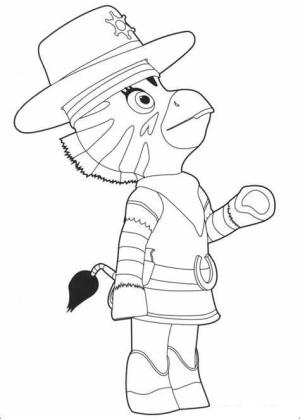 Zou boyama sayfası,  coloring page, Zou Resim, 