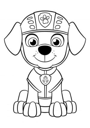 Zuma Paw Patrol boyama sayfası,  coloring page, Paw Patrol Zuma, 