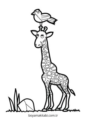 Zürafa Boyama