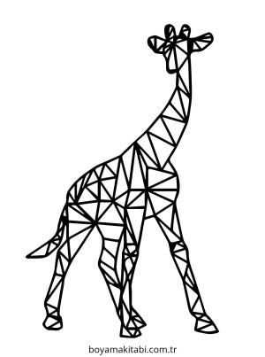 Zürafa Boyama