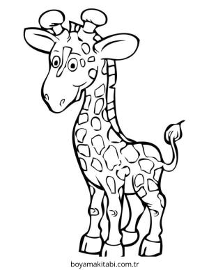 Zürafa Boyama