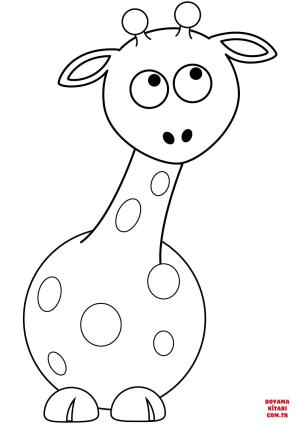 Zürafa boyama sayfası, Giraffes coloring page, , giraffes cartoon baby giraffe 