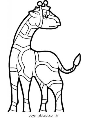 Zürafa Boyama