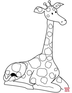 Zürafa boyama sayfası, Giraffes coloring page, , giraffes cute cartoon giraffe 