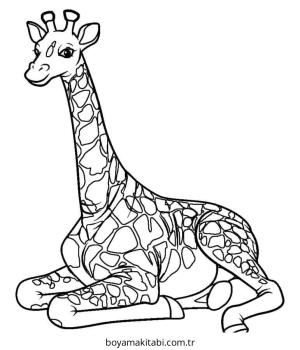 Zürafa Boyama