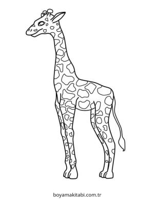 Zürafa Boyama