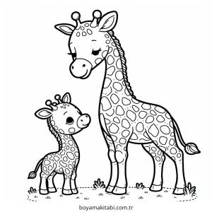 Zürafa Boyama