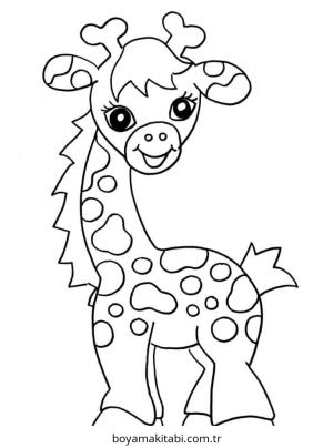 Zürafa Boyama