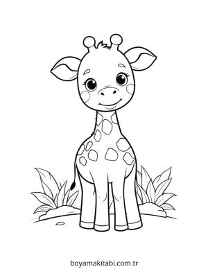 Zürafa Boyama