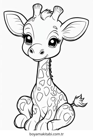 Zürafa Boyama