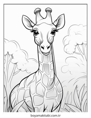 Zürafa Boyama