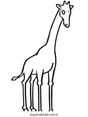 Zürafa Boyama