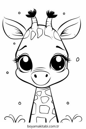 Zürafa Boyama