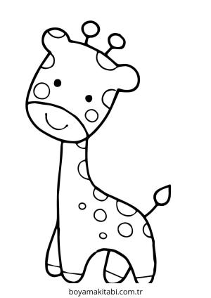 Zürafa Boyama