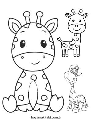 Zürafa Boyama