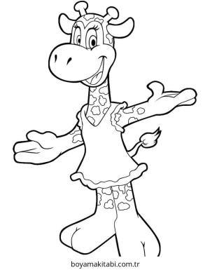 Zürafa Boyama