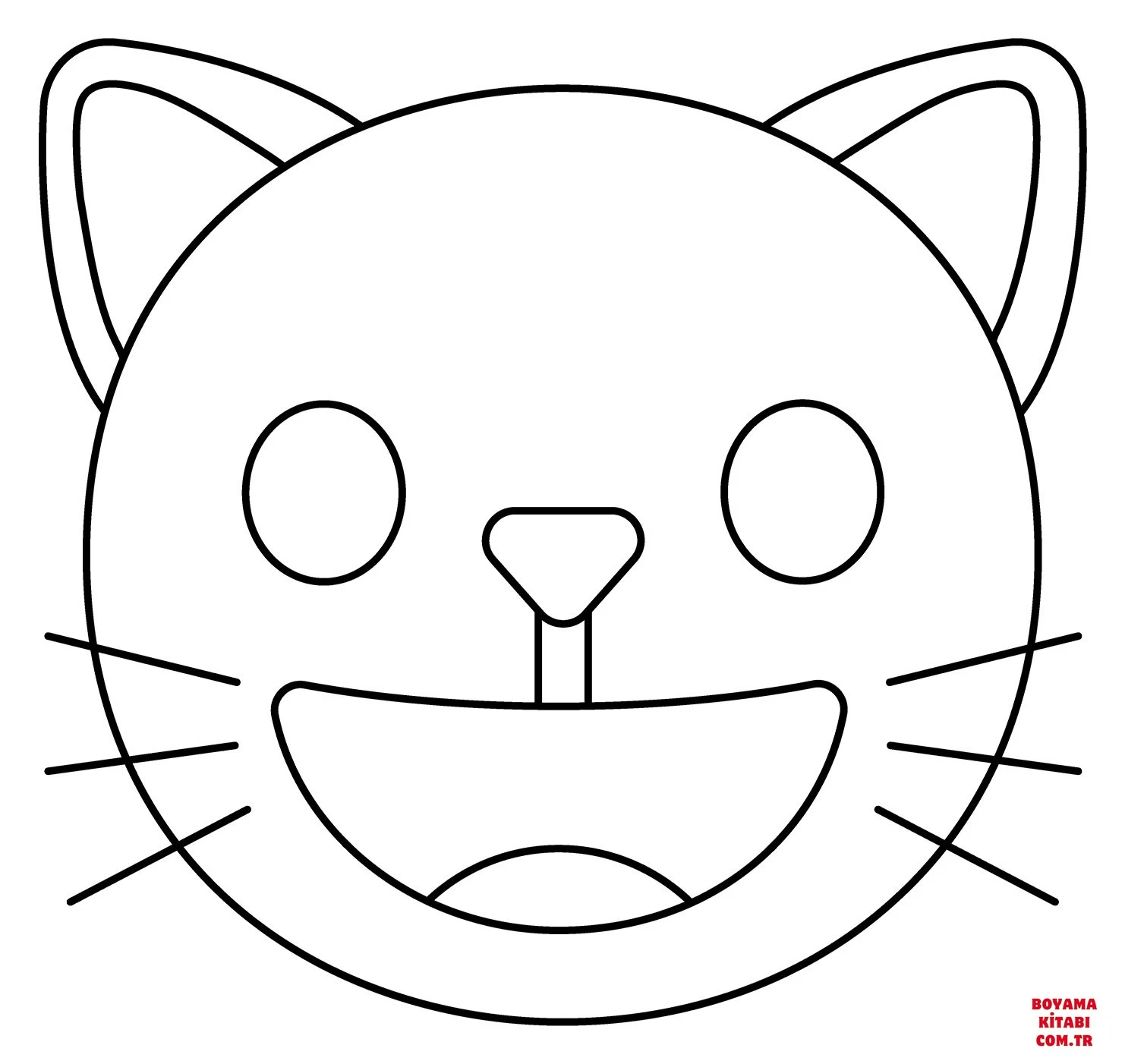 Kedi boyama sayfası – keyifli zaman, renkli çizimler