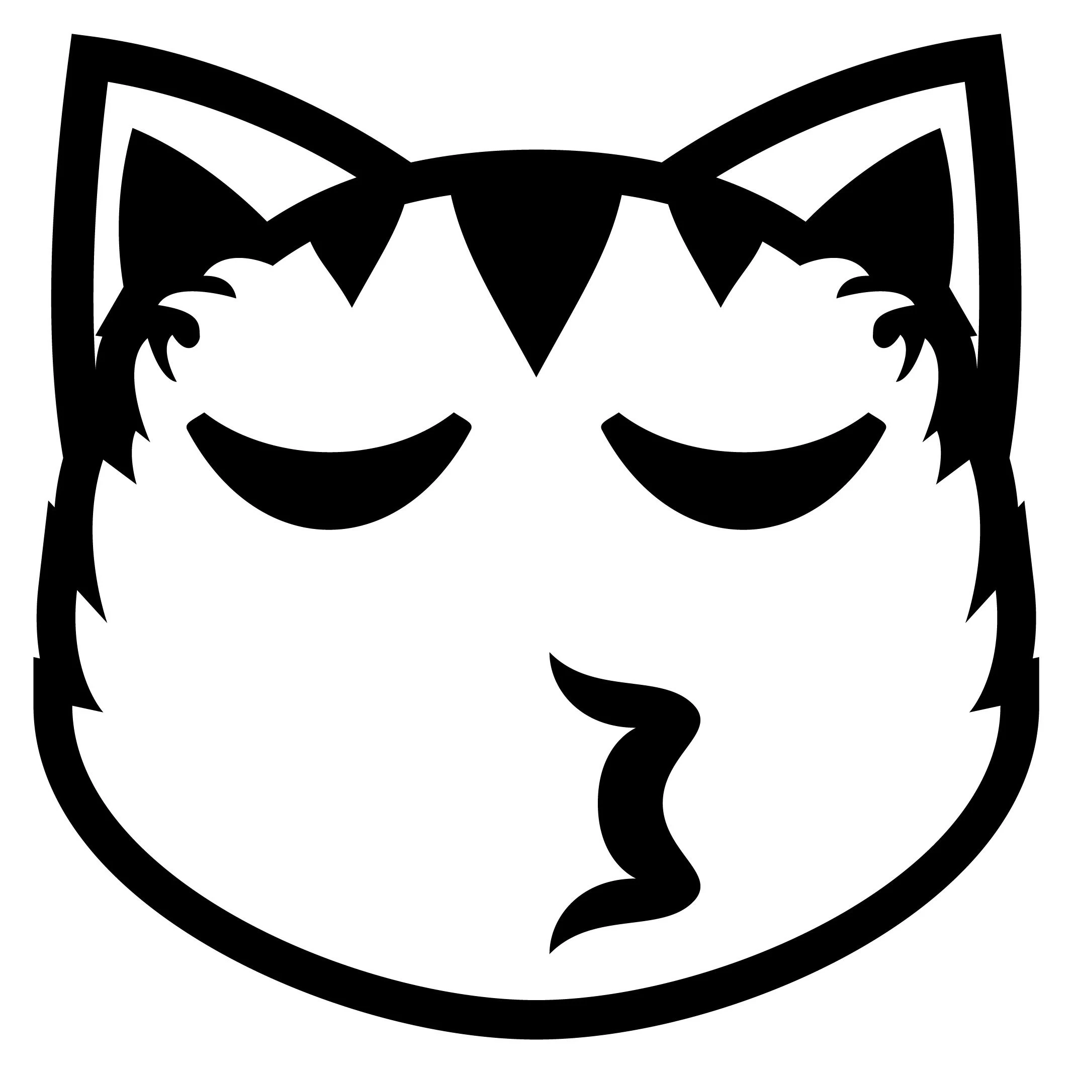 Kedi boyama sayfası – boyama etkinliği, çocuk aktivitesi