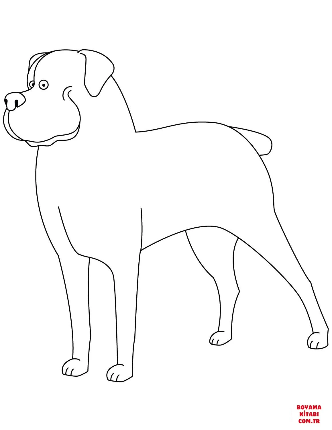Köpek boyama sayfası #298 – doğum günü partisi aktivitesi, ekran süresine alternatif