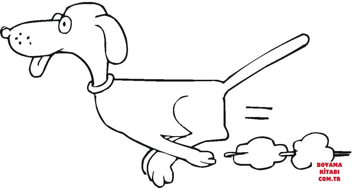 Köpek boyama sayfası #401 – boyama etkinliği, çocuk aktivitesi