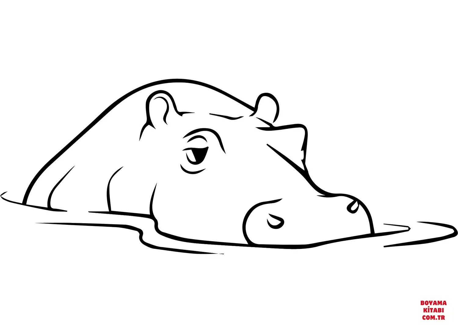 Hipopotam Boyama