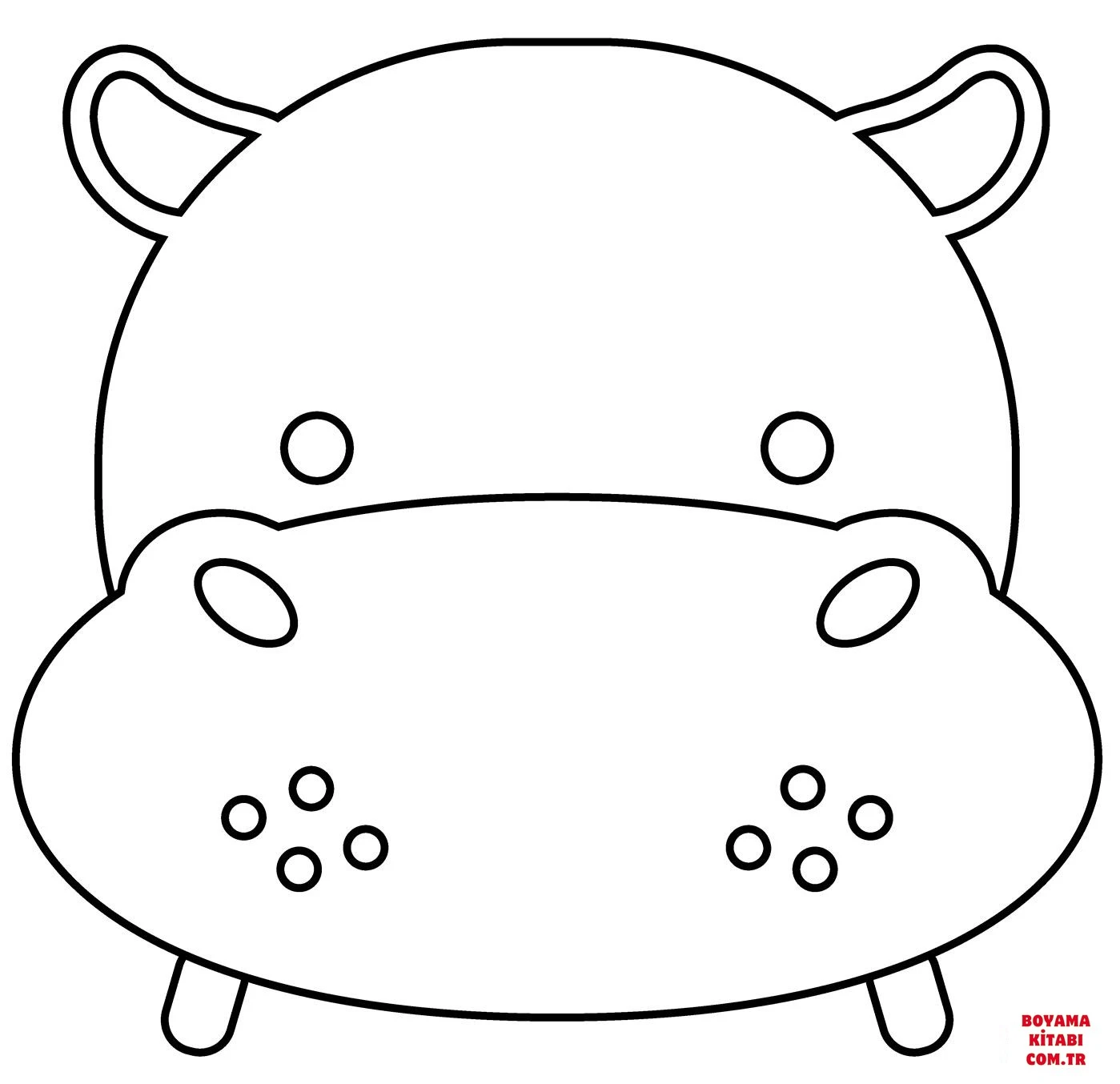 Hipopotam Boyama