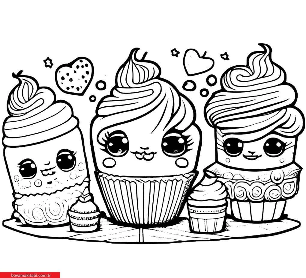 Shopkins boyama sayfası – evde etkinlik, ücretsiz yazdır