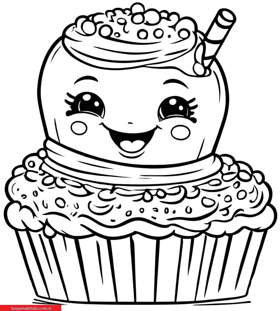 Shopkins boyama sayfası – renkli çizimler, okul öncesi