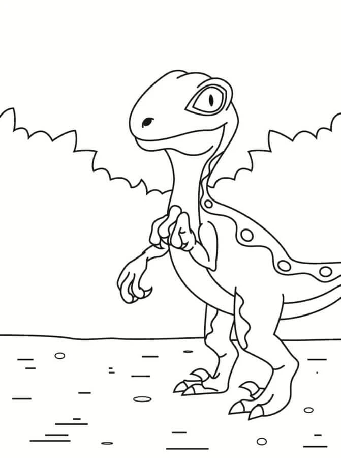 Dinozor boyama sayfası – ücretsiz yazdır, boyama etkinliği