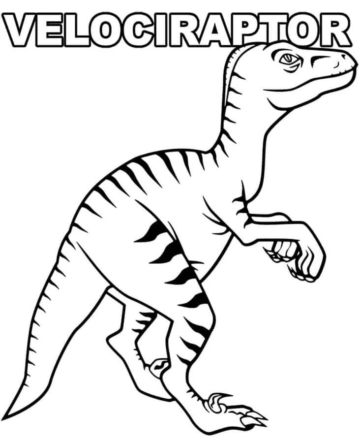 Dinozor boyama sayfası – el becerilerini geliştirir, boyama çalışması