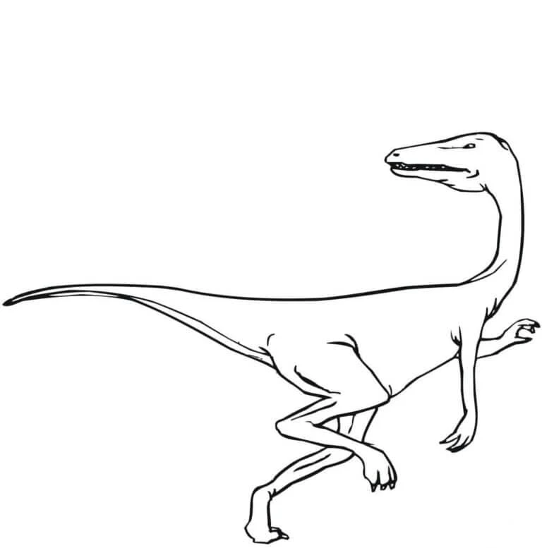 Dinozor boyama sayfası – eğlenceli etkinlik, el becerilerini geliştirir