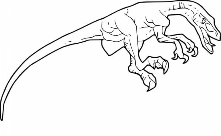 Dinozor boyama sayfası – eğitici aktivite, yaratıcılık
