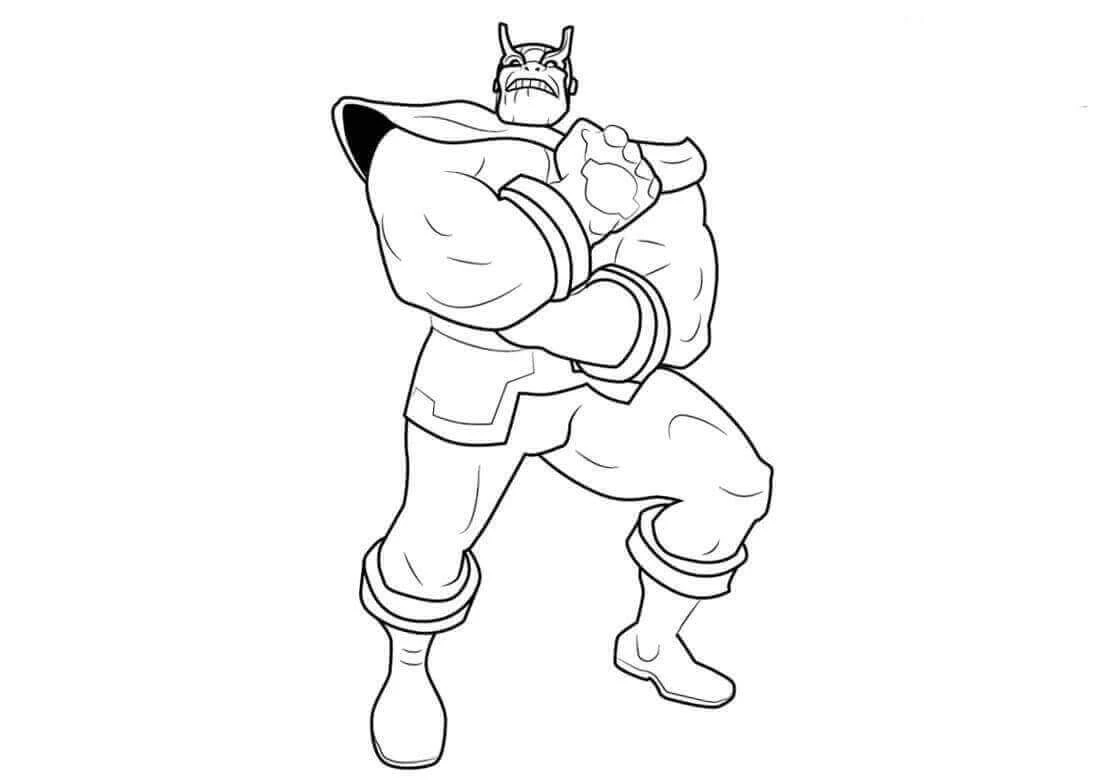 Avengers (Yenilmezler) Boyama