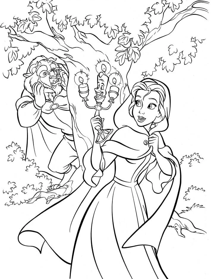 Disney Prensesi boyama sayfası – eğlenceli etkinlik, el becerilerini geliştirir
