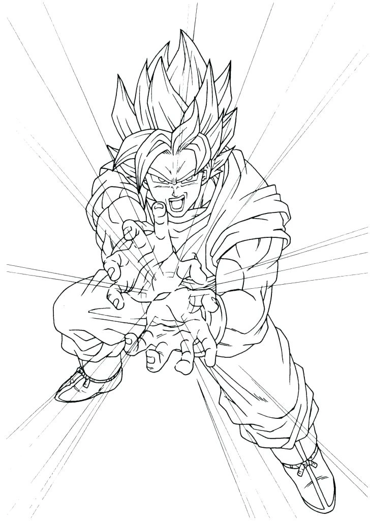 Dragon Ball boyama sayfası – keyifli zaman, renkli çizimler