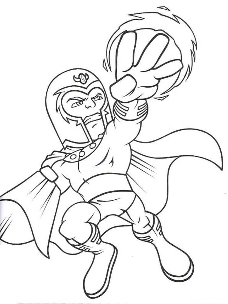 Süper Kahraman Kadrosu Gösterisi boyama sayfası – PDF indir, sevimli karakter