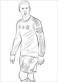 Eden Hazard boyama sayfası #8 – mürekkep tasarrufu sağlar, PDF indir