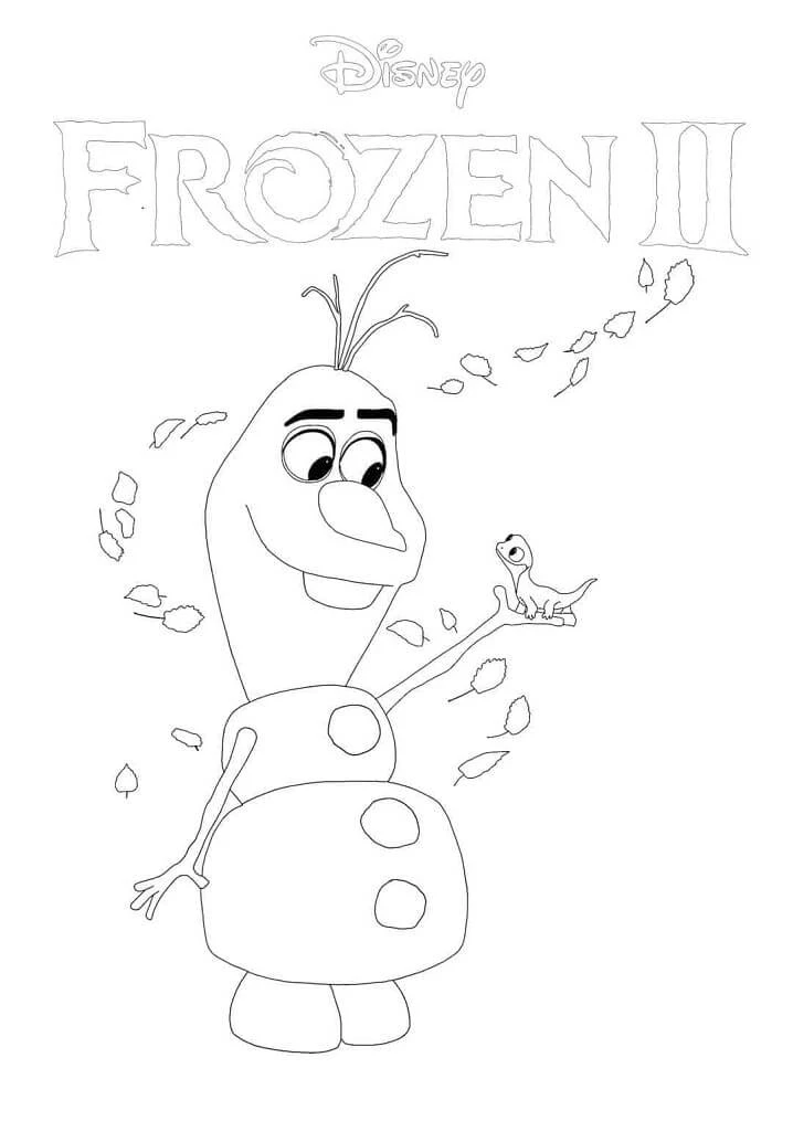 Frozen 2 boyama sayfası – ücretsiz yazdır, boyama etkinliği