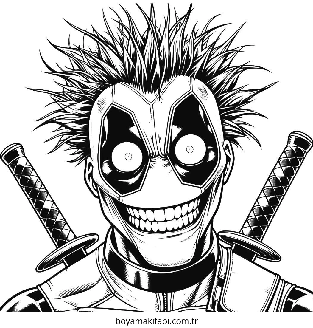 Deadpool Boyama