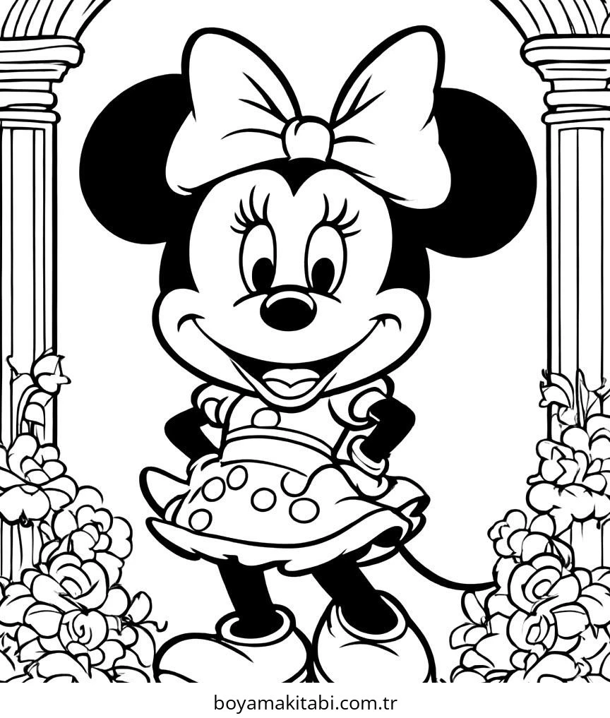 Minnie Mouse Boyama