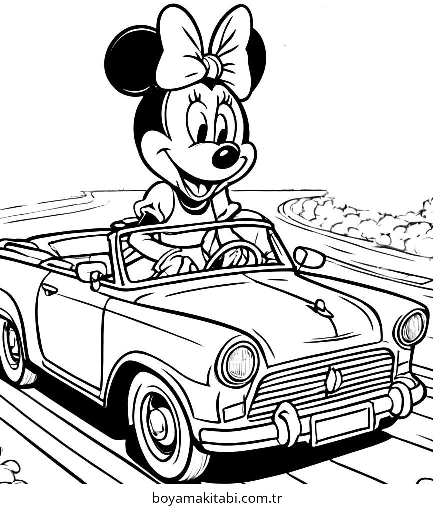 Minnie Mouse Boyama